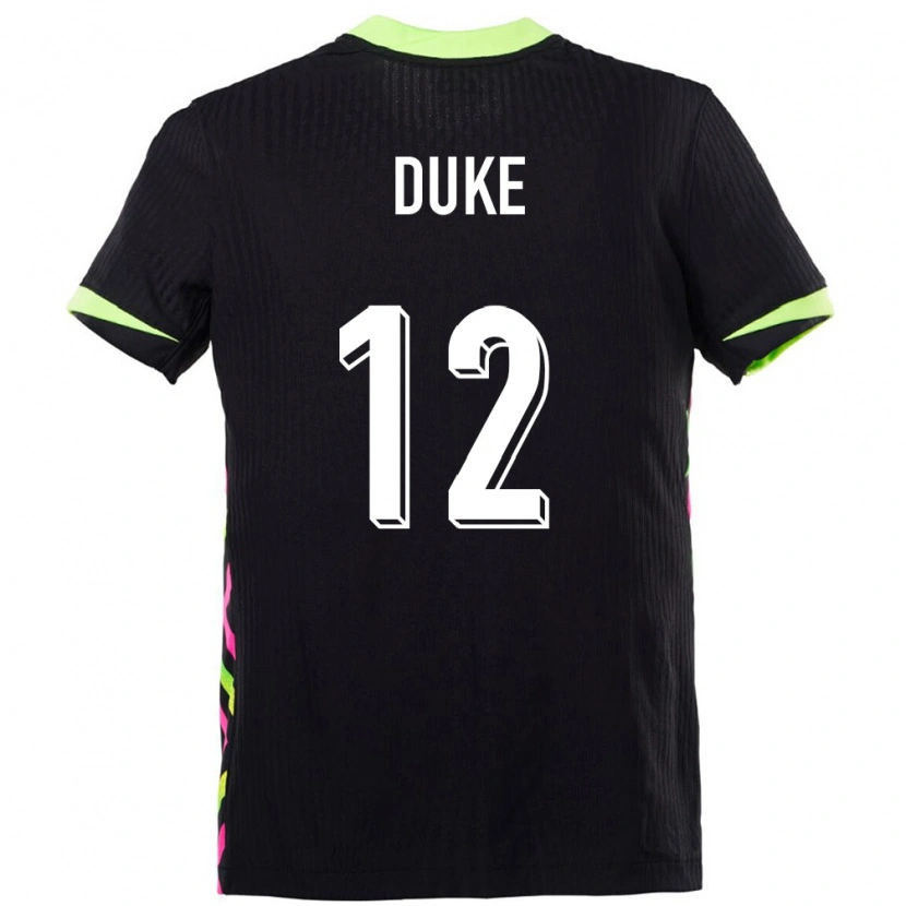 Danxen Dame Australia Mitch Duke #12 Mørkeblå Bortetrøye Drakt Trøye 24-26 Skjorter T-Skjorte