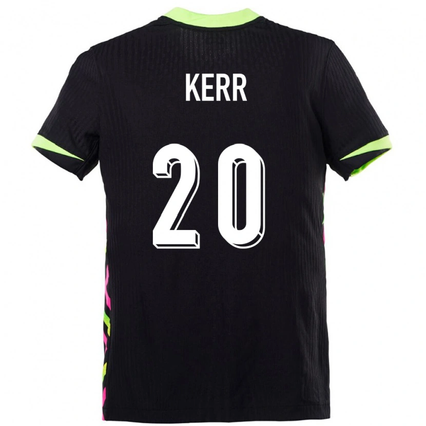 Danxen Dame Australia Sam Kerr #20 Mørkeblå Bortetrøye Drakt Trøye 24-26 Skjorter T-Skjorte