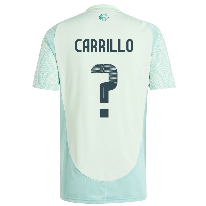 Danxen Dame Mexico Stéphano Carrillo #0 Lin Grønn Bortetrøye Drakt Trøye 24-26 Skjorter T-Skjorte
