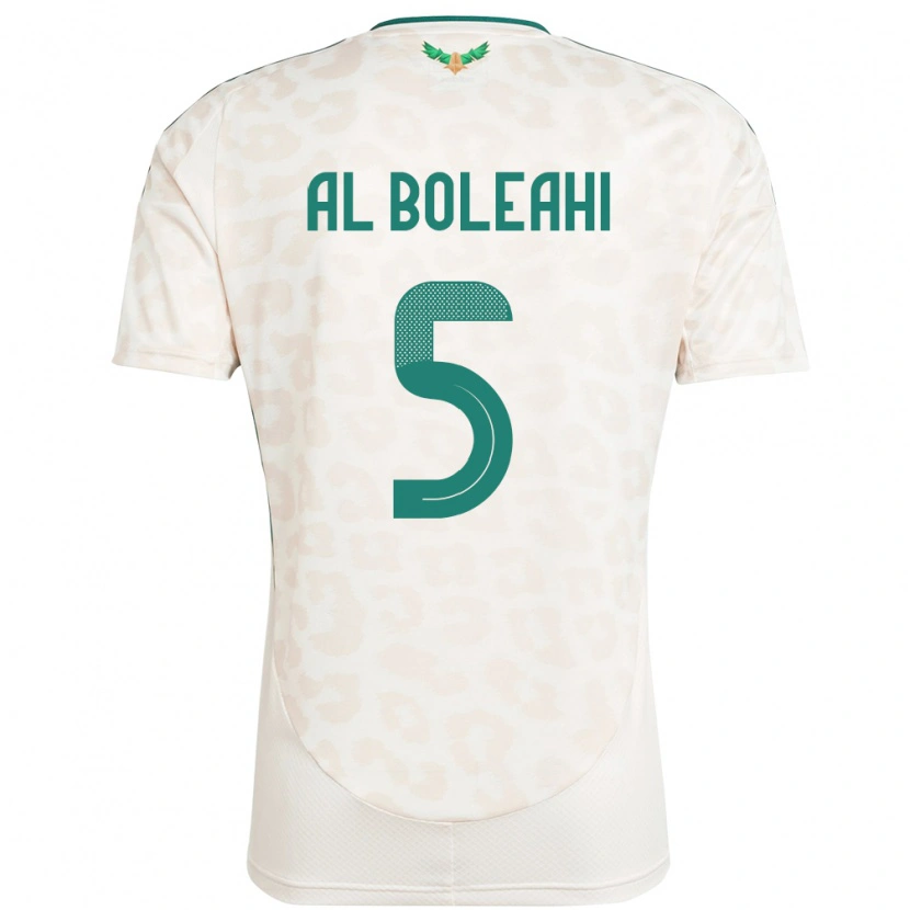 Danxen Dame Saudi-Arabia Ali Al-Bulayhi #5 Hvit Bortetrøye Drakt Trøye 24-26 Skjorter T-Skjorte