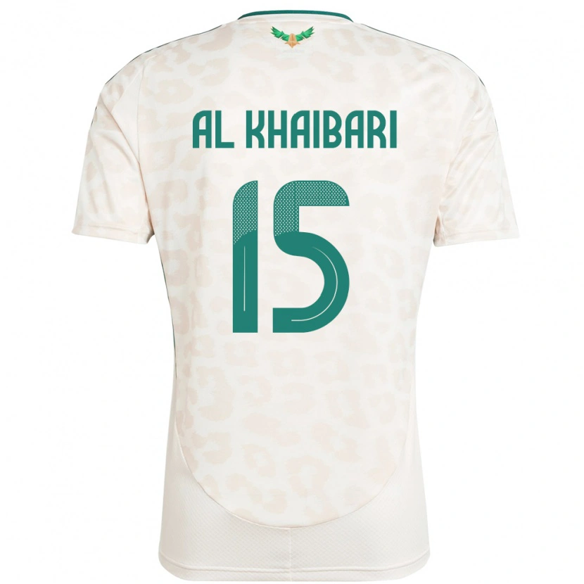 Danxen Dame Saudi-Arabia Abdullah Al-Khaibari #15 Hvit Bortetrøye Drakt Trøye 24-26 Skjorter T-Skjorte