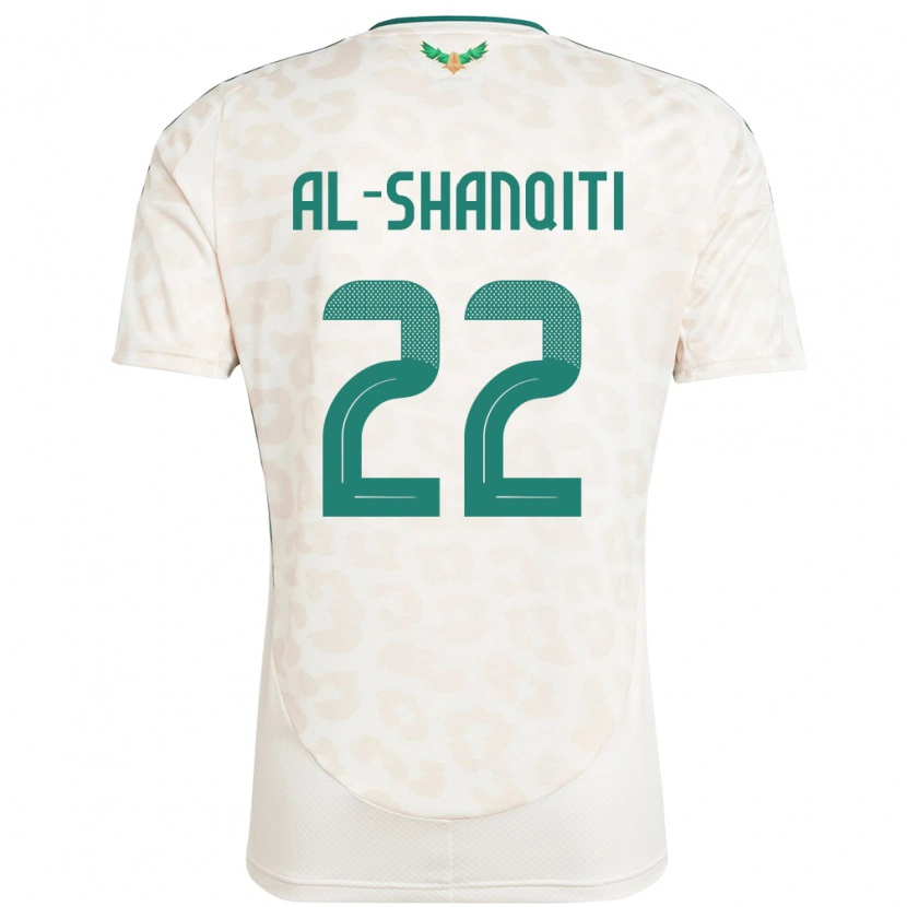 Danxen Dame Saudi-Arabia Hamed Al-Shanqiti #22 Hvit Bortetrøye Drakt Trøye 24-26 Skjorter T-Skjorte