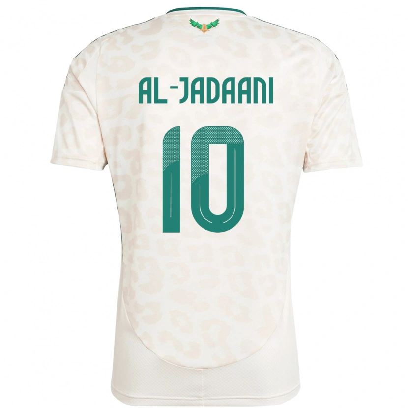 Danxen Dame Saudi-Arabia Nawaf Al-Jadaani #10 Hvit Bortetrøye Drakt Trøye 24-26 Skjorter T-Skjorte