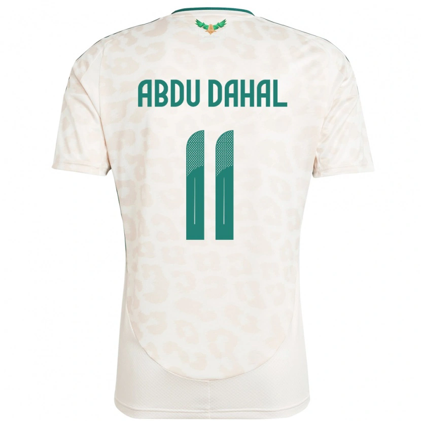 Danxen Dame Saudi-Arabia Sabri Abdu Dahal #11 Hvit Bortetrøye Drakt Trøye 24-26 Skjorter T-Skjorte