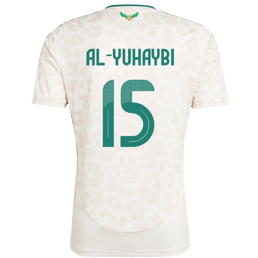 Danxen Dame Saudi-Arabia Amar Al-Yuhaybi #15 Hvit Bortetrøye Drakt Trøye 24-26 Skjorter T-Skjorte