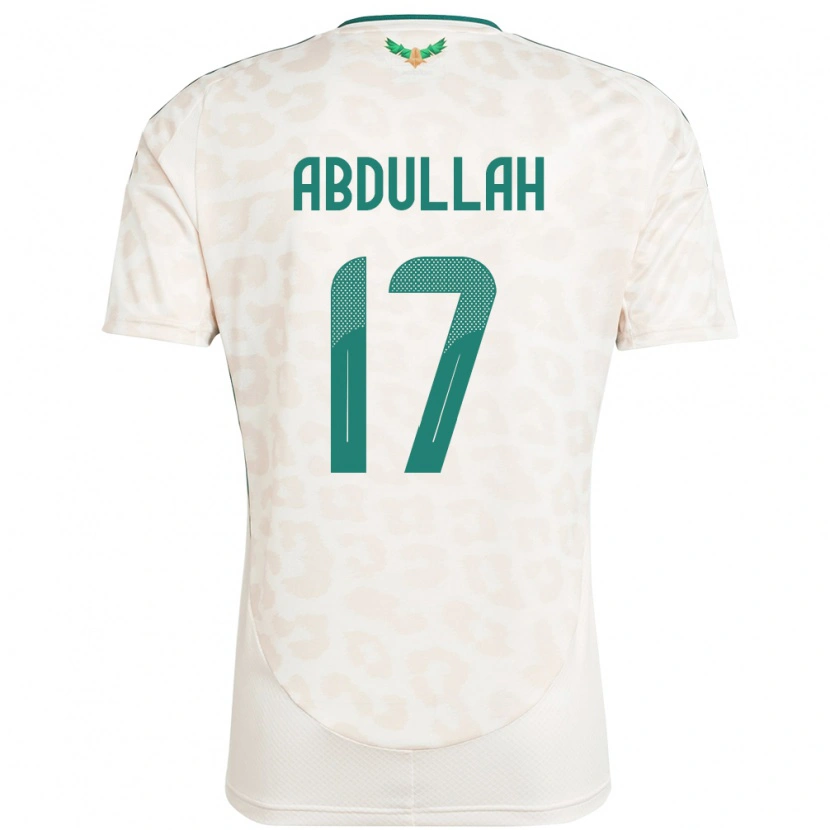 Danxen Dame Saudi-Arabia Salem Abdullah #17 Hvit Bortetrøye Drakt Trøye 24-26 Skjorter T-Skjorte