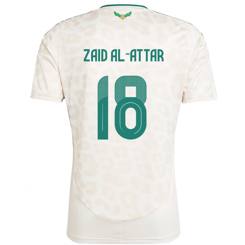 Danxen Dame Saudi-Arabia Ramez Zaid Al-Attar #18 Hvit Bortetrøye Drakt Trøye 24-26 Skjorter T-Skjorte