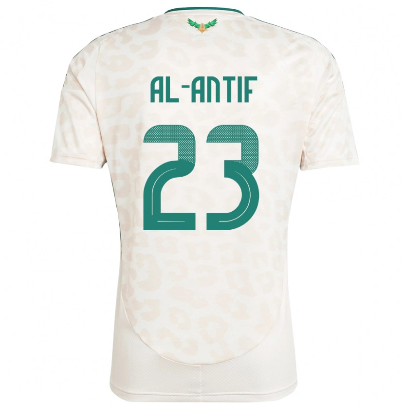 Danxen Dame Saudi-Arabia Habib Al-Antif #23 Hvit Bortetrøye Drakt Trøye 24-26 Skjorter T-Skjorte