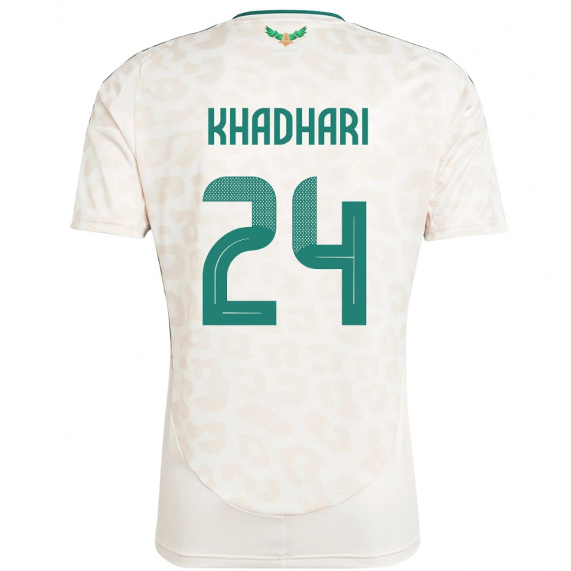 Danxen Dame Saudi-Arabia Murad Khadhari #24 Hvit Bortetrøye Drakt Trøye 24-26 Skjorter T-Skjorte