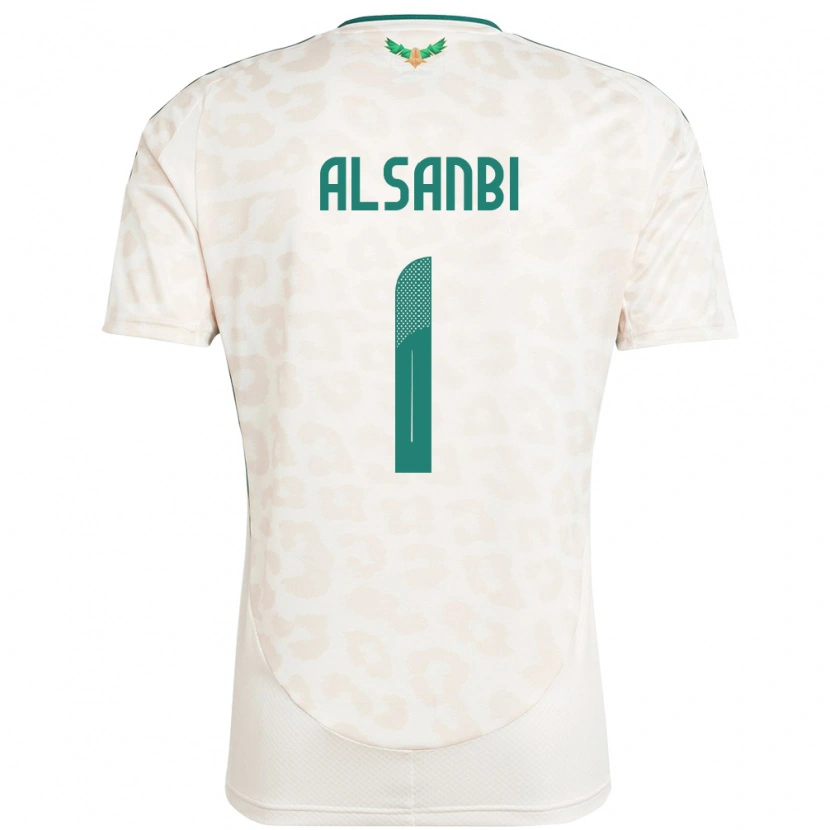 Danxen Dame Saudi-Arabia Abdulrahman Alsanbi #1 Hvit Bortetrøye Drakt Trøye 24-26 Skjorter T-Skjorte