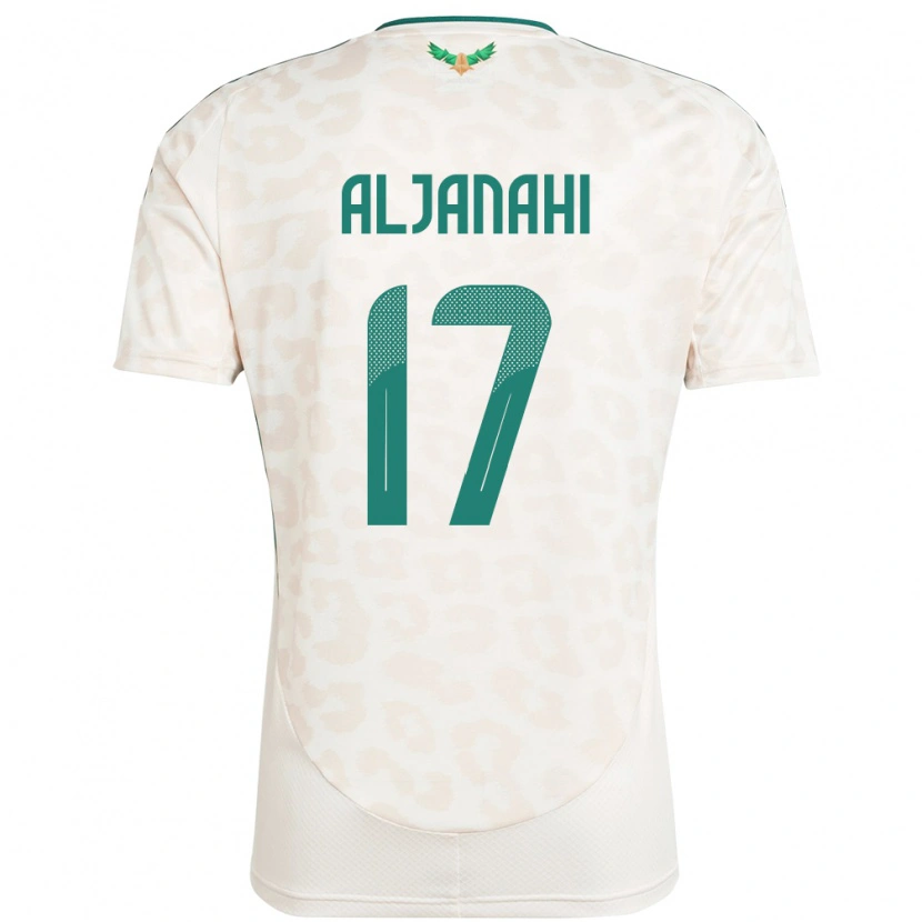 Danxen Dame Saudi-Arabia Nawaf Aljanahi #17 Hvit Bortetrøye Drakt Trøye 24-26 Skjorter T-Skjorte