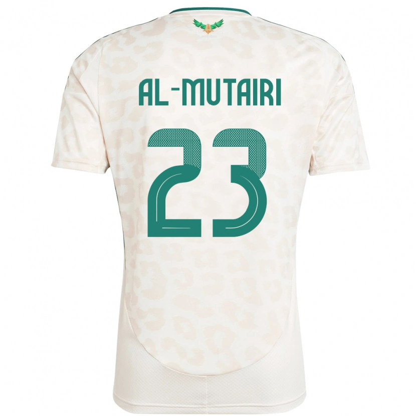 Danxen Dame Saudi-Arabia Turki Al Mutairi #23 Hvit Bortetrøye Drakt Trøye 24-26 Skjorter T-Skjorte