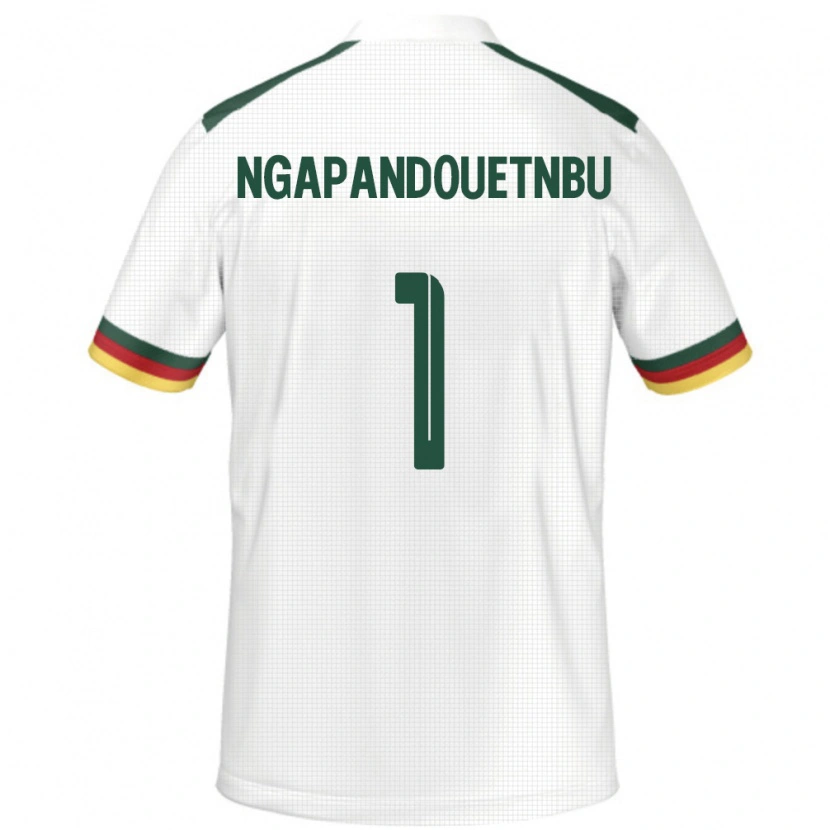 Danxen Dame Kamerun Simon Ngapandouetnbu #1 Hvit Bortetrøye Drakt Trøye 24-26 Skjorter T-Skjorte