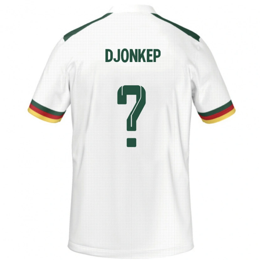 Danxen Dame Kamerun Harisson Djonkep #0 Hvit Bortetrøye Drakt Trøye 24-26 Skjorter T-Skjorte