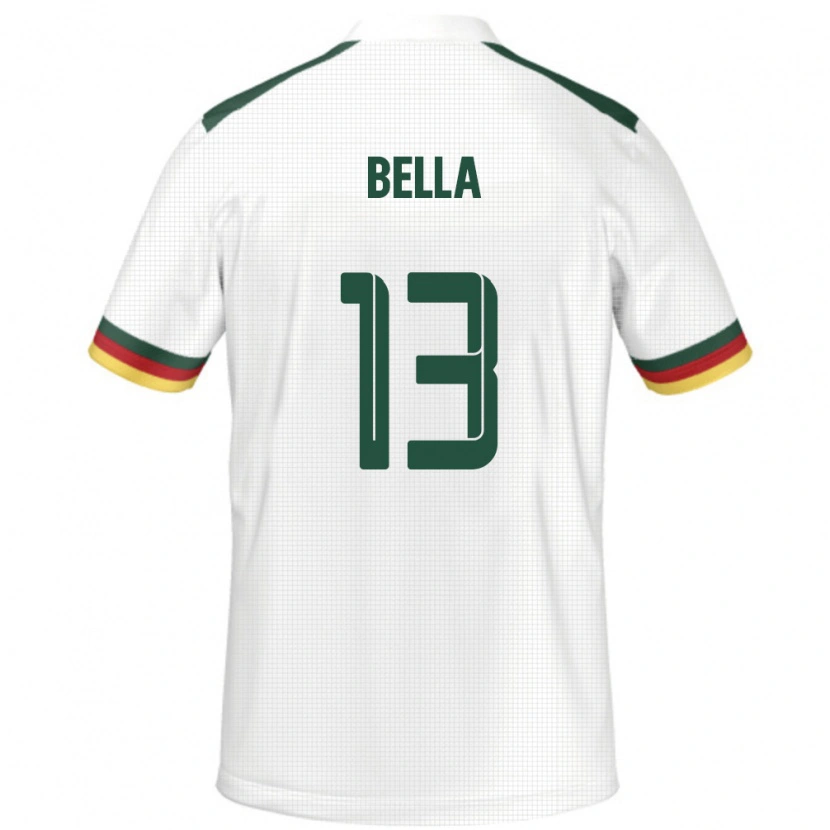 Danxen Dame Kamerun Rose Bella #13 Hvit Bortetrøye Drakt Trøye 24-26 Skjorter T-Skjorte