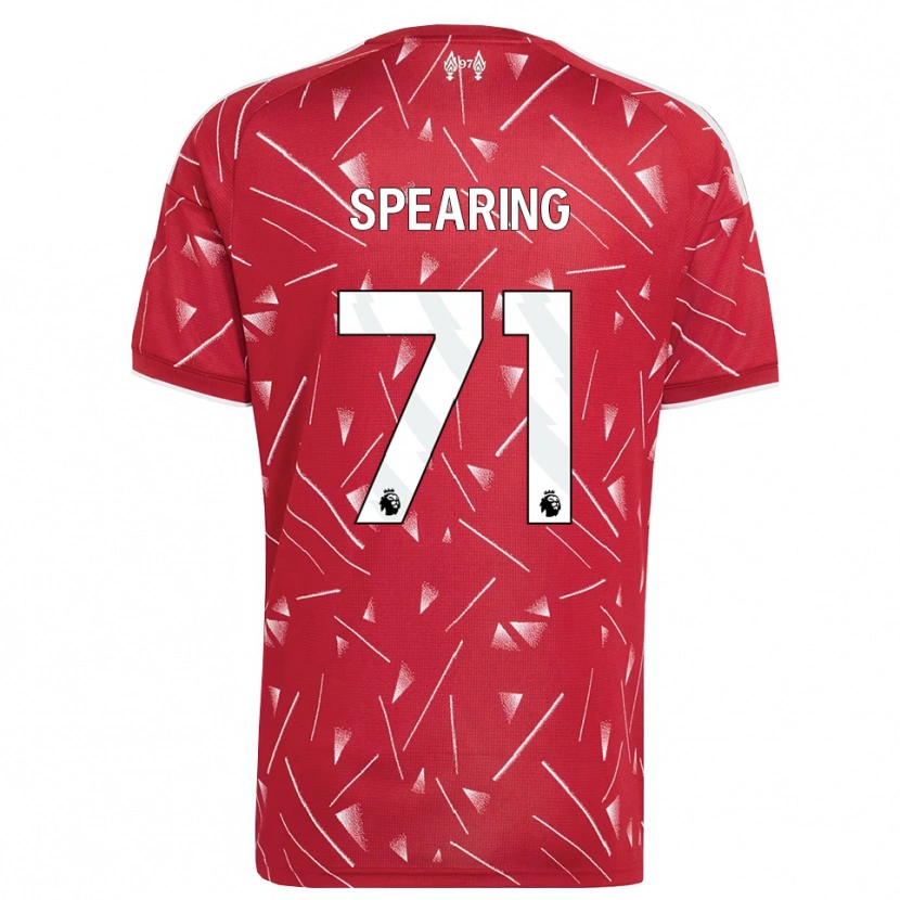 Danxen Dame Jay Spearing #71 Hvit Rød Hjemmetrøye Drakt Trøye 2026/27 Skjorter T-Skjorte