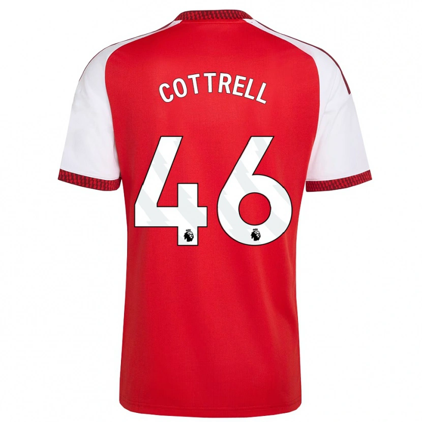 Danxen Dame Ben Cottrell #46 Rød Hvit Svart Hjemmetrøye Drakt Trøye 2026/27 Skjorter T-Skjorte