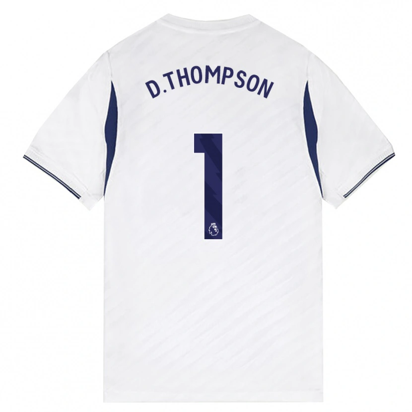 Danxen Dame Dylan Thompson #1 Hvit Rød Lilla Hjemmetrøye Drakt Trøye 2026/27 Skjorter T-Skjorte
