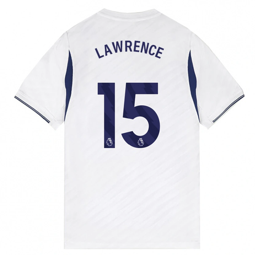 Danxen Dame Donte Lawrence #15 Hvit Rød Lilla Hjemmetrøye Drakt Trøye 2026/27 Skjorter T-Skjorte