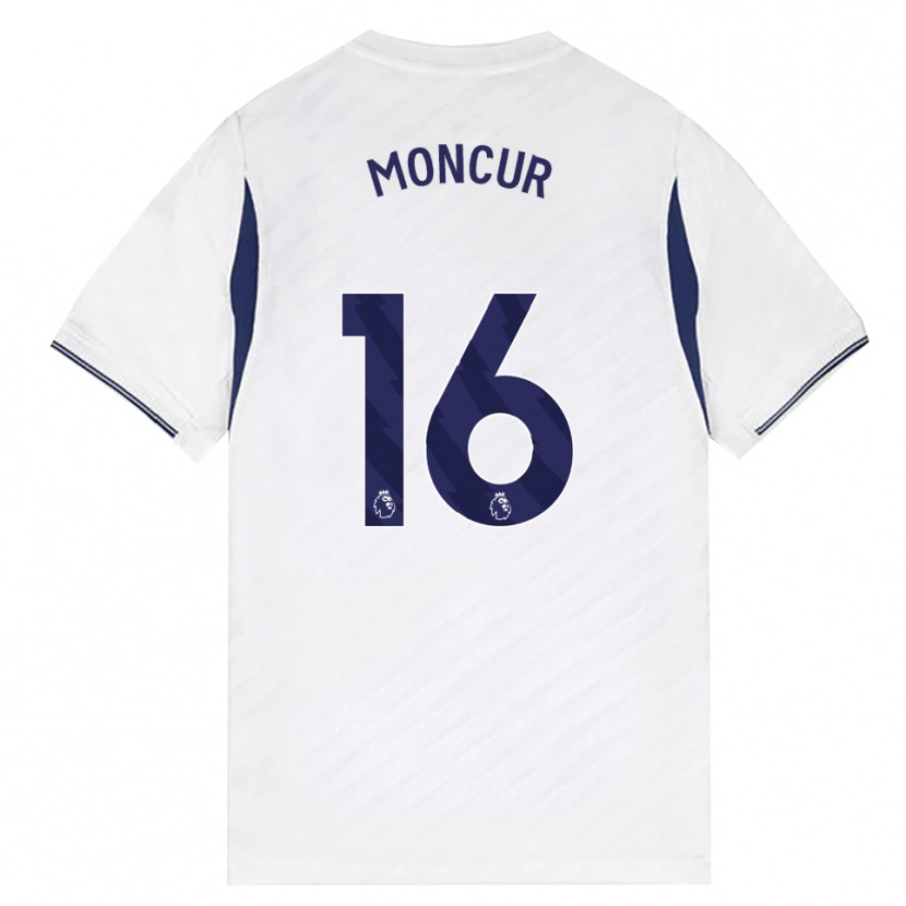 Danxen Dame Ronny Moncur #16 Hvit Rød Lilla Hjemmetrøye Drakt Trøye 2026/27 Skjorter T-Skjorte