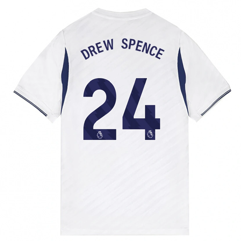 Danxen Dame Drew Spence #24 Hvit Rød Lilla Hjemmetrøye Drakt Trøye 2026/27 Skjorter T-Skjorte
