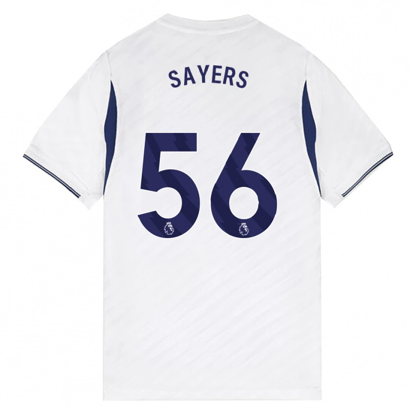Danxen Dame Charlie Sayers #56 Hvit Rød Lilla Hjemmetrøye Drakt Trøye 2026/27 Skjorter T-Skjorte
