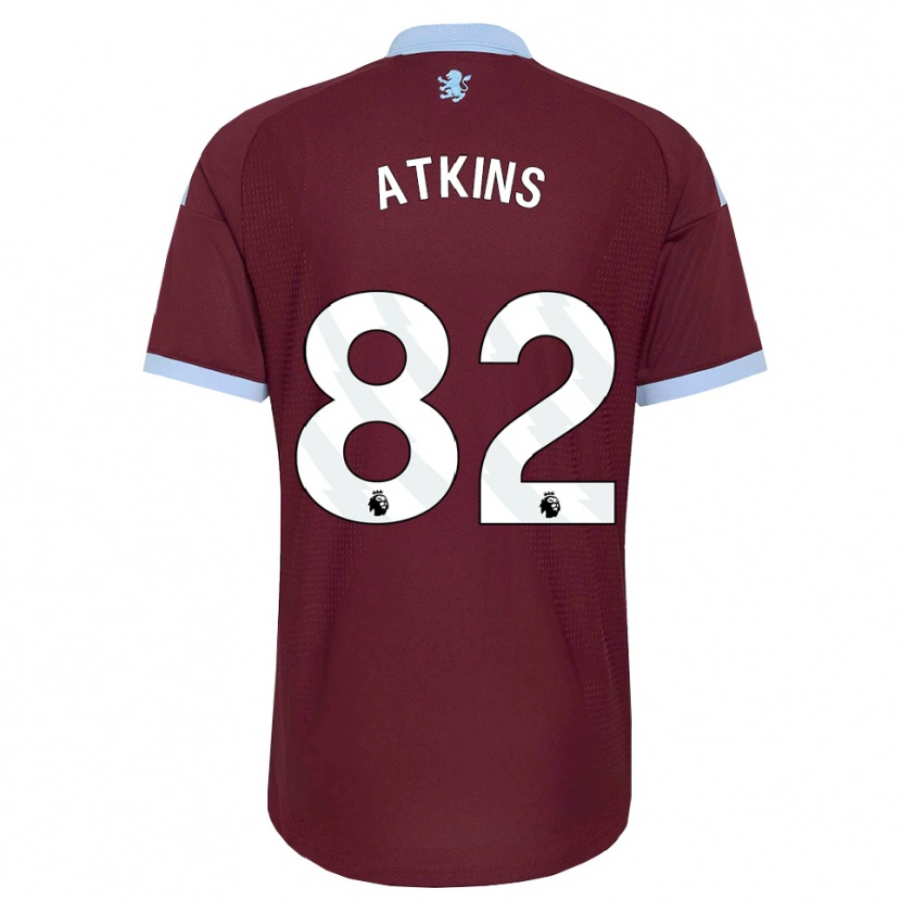 Danxen Dame Clay Atkins #82 Blå Kornblomst Burgunder Hjemmetrøye Drakt Trøye 2026/27 Skjorter T-Skjorte