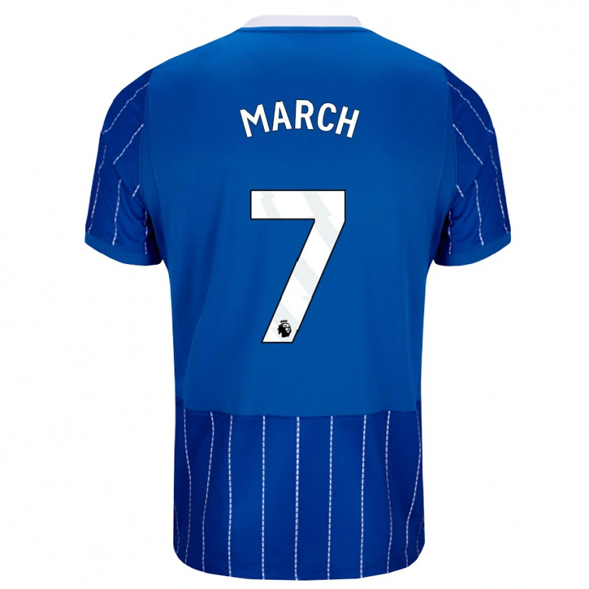 Danxen Dame Solly March #7 Mellomblå Hvit Hjemmetrøye Drakt Trøye 2026/27 Skjorter T-Skjorte
