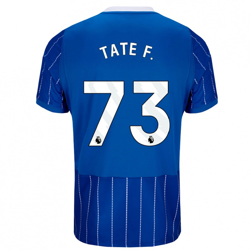 Danxen Dame Tate Ferdinand #73 Mellomblå Hvit Hjemmetrøye Drakt Trøye 2026/27 Skjorter T-Skjorte