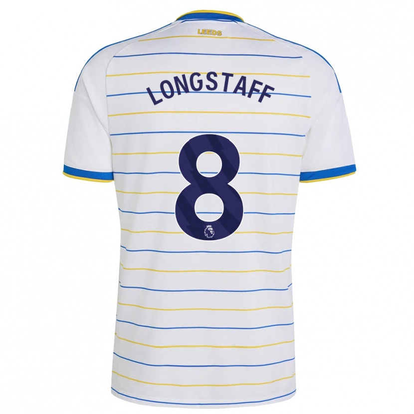 Danxen Dame Sean Longstaff #8 Rød Gul Blå Hjemmetrøye Drakt Trøye 2026/27 Skjorter T-Skjorte
