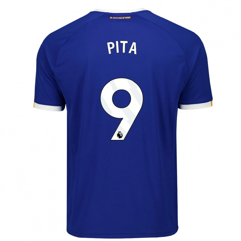 Danxen Dame Shea Pita #9 Blå Hvit Gul Hjemmetrøye Drakt Trøye 2026/27 Skjorter T-Skjorte