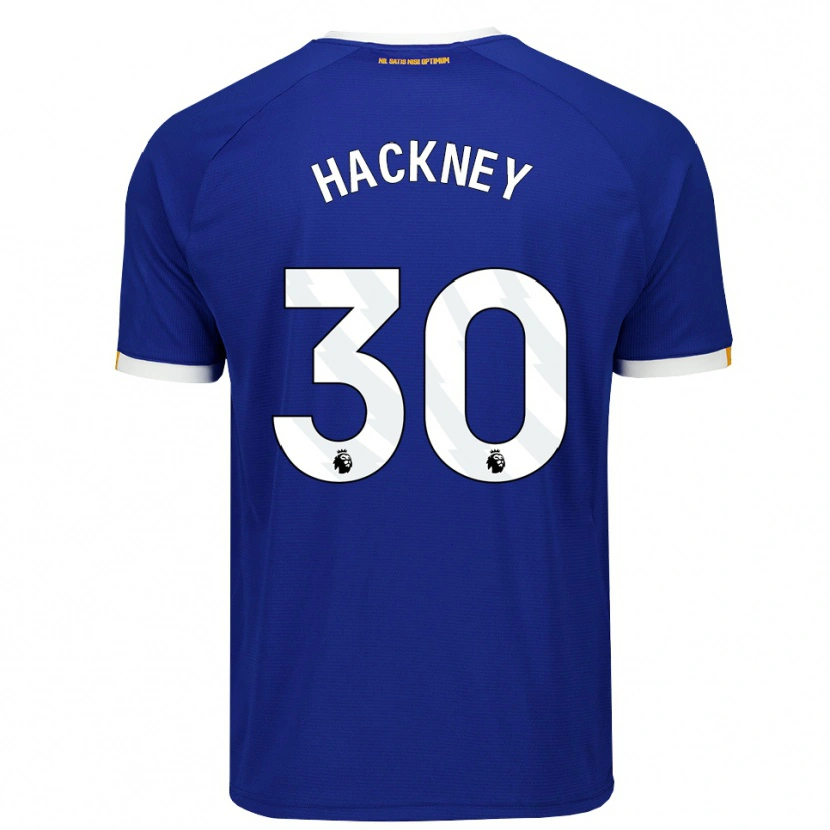Danxen Dame Hayden Hackney #30 Blå Hvit Gul Hjemmetrøye Drakt Trøye 2026/27 Skjorter T-Skjorte