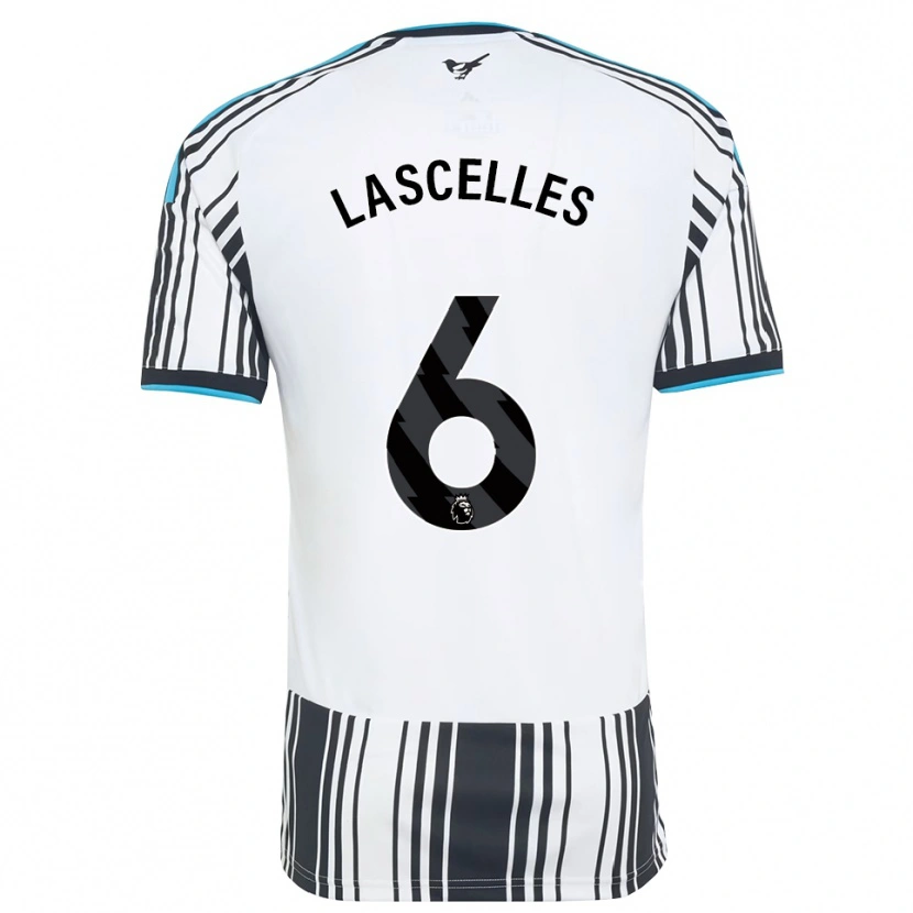 Danxen Dame Jamaal Lascelles #6 Himmelblå Svart Hvit Hjemmetrøye Drakt Trøye 2026/27 Skjorter T-Skjorte