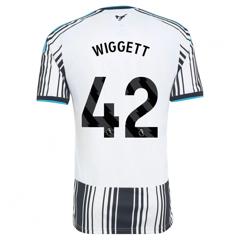 Danxen Dame Charlie Wiggett #42 Himmelblå Svart Hvit Hjemmetrøye Drakt Trøye 2026/27 Skjorter T-Skjorte