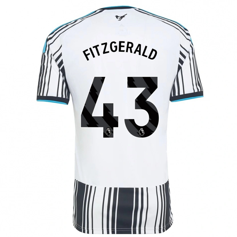 Danxen Dame Kyle Fitzgerald #43 Himmelblå Svart Hvit Hjemmetrøye Drakt Trøye 2026/27 Skjorter T-Skjorte
