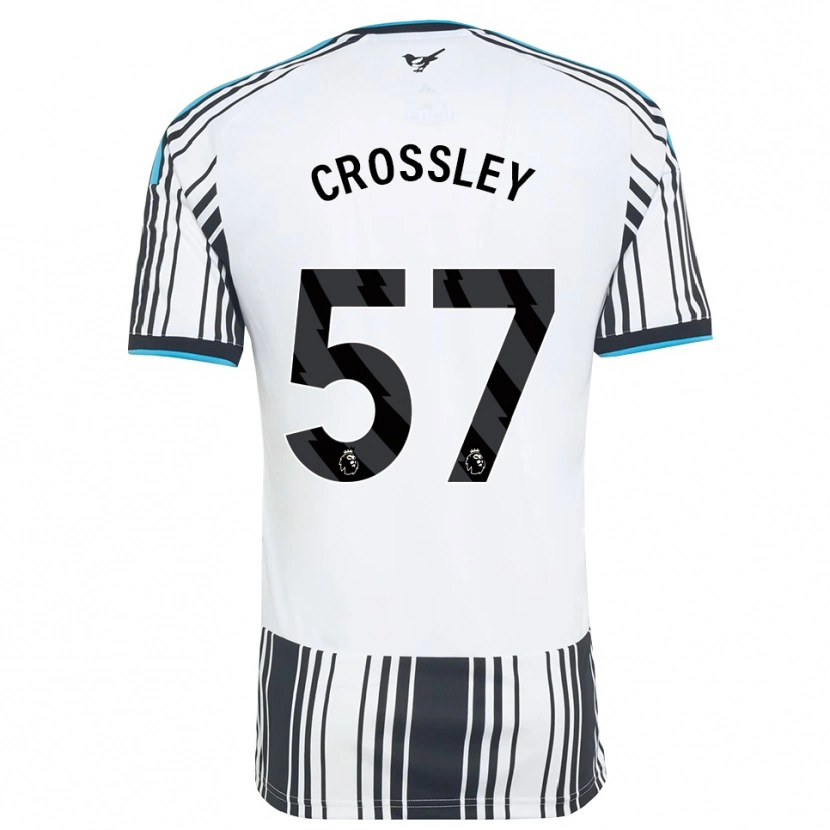 Danxen Dame Kyle Crossley #57 Himmelblå Svart Hvit Hjemmetrøye Drakt Trøye 2026/27 Skjorter T-Skjorte