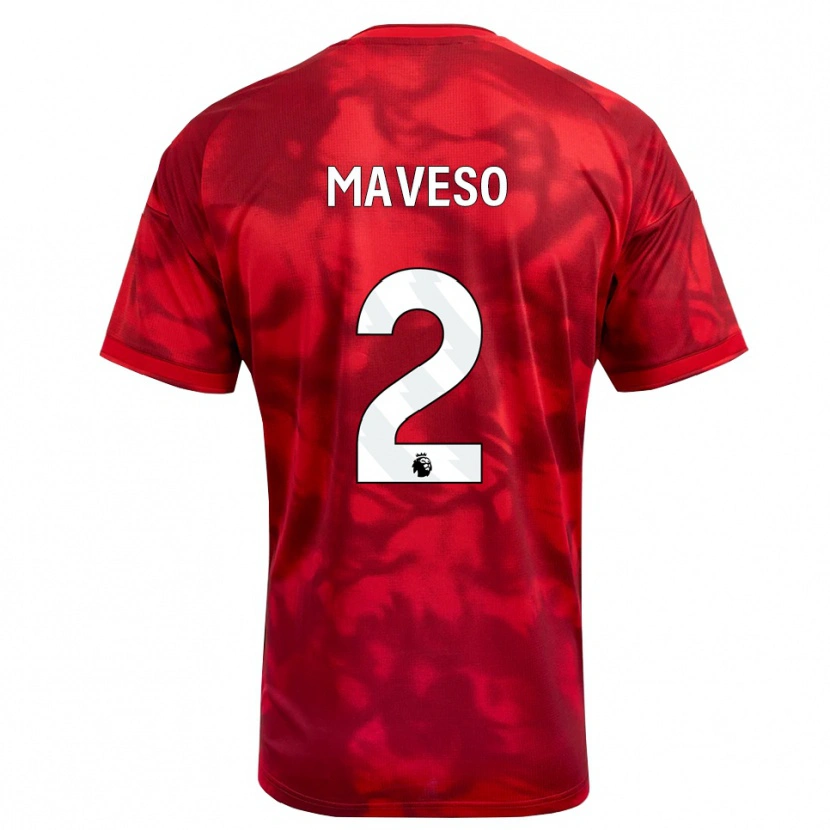Danxen Dame Jaydon Maveso #2 Krimshvit Hjemmetrøye Drakt Trøye 2026/27 Skjorter T-Skjorte