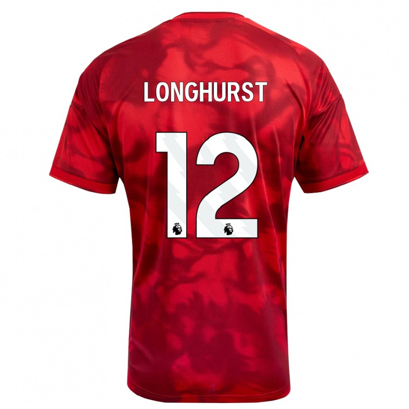 Danxen Dame Kate Longhurst #12 Krimshvit Hjemmetrøye Drakt Trøye 2026/27 Skjorter T-Skjorte