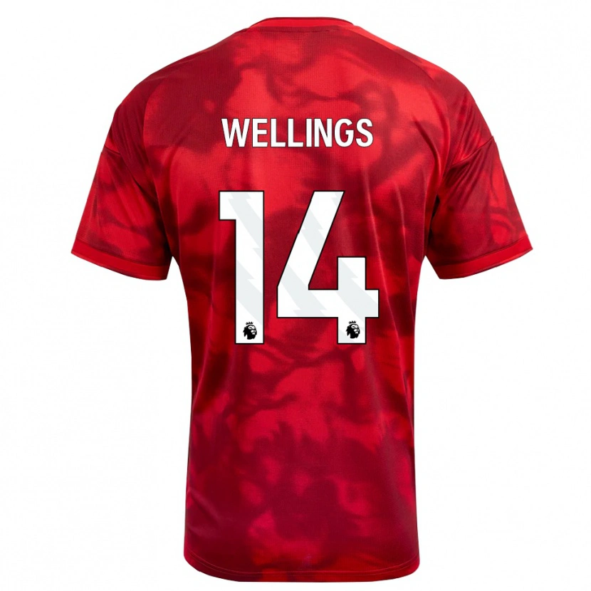 Danxen Dame Charlie Wellings #14 Krimshvit Hjemmetrøye Drakt Trøye 2026/27 Skjorter T-Skjorte