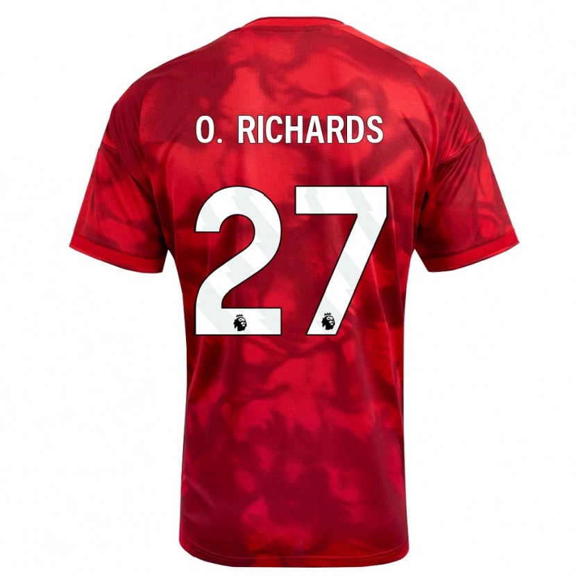 Danxen Dame Omar Richards #27 Krimshvit Hjemmetrøye Drakt Trøye 2026/27 Skjorter T-Skjorte
