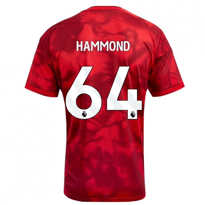 Danxen Dame Ben Hammond #64 Krimshvit Hjemmetrøye Drakt Trøye 2026/27 Skjorter T-Skjorte