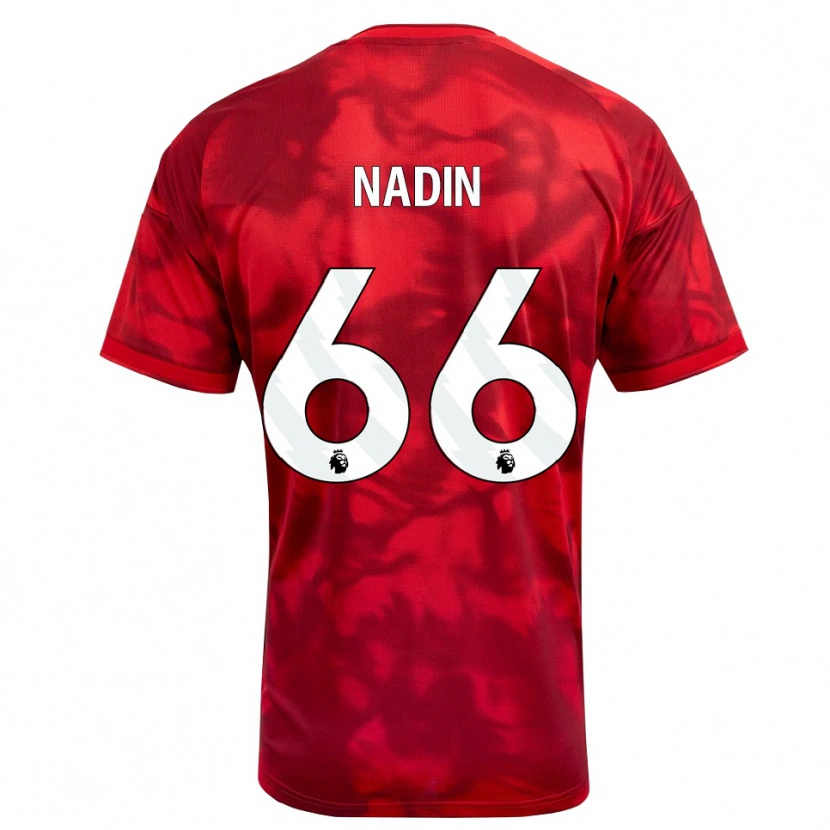 Danxen Dame Jack Nadin #66 Krimshvit Hjemmetrøye Drakt Trøye 2026/27 Skjorter T-Skjorte