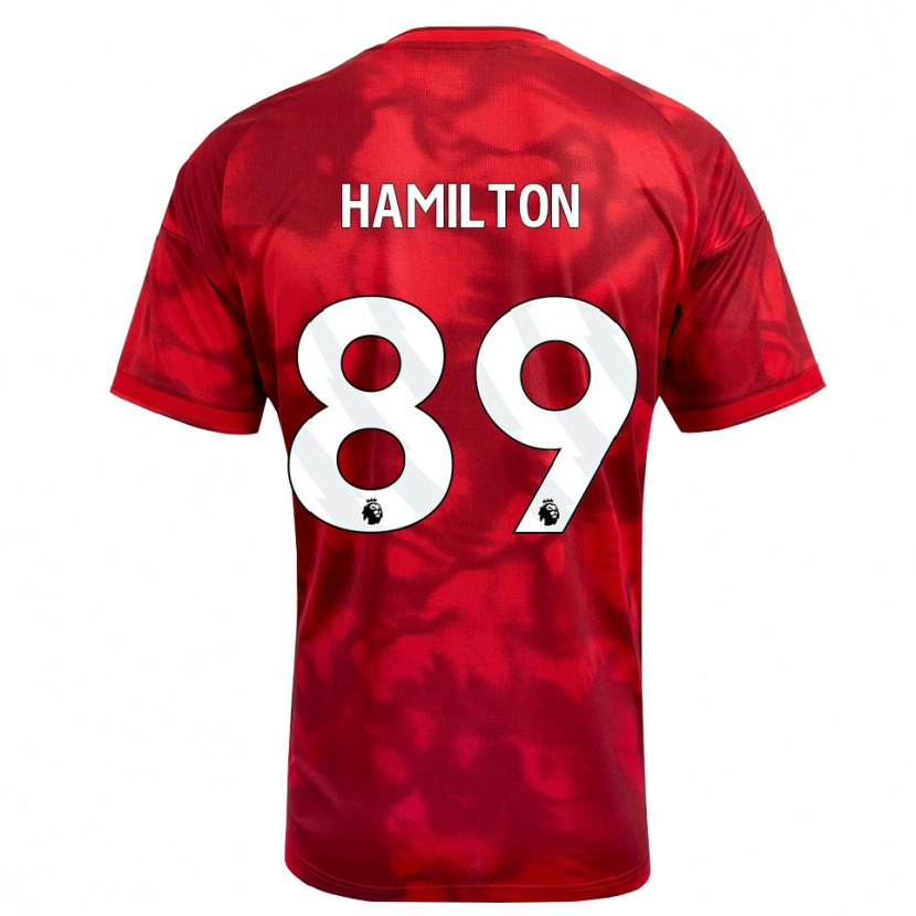 Danxen Dame Scott Hamilton #89 Krimshvit Hjemmetrøye Drakt Trøye 2026/27 Skjorter T-Skjorte