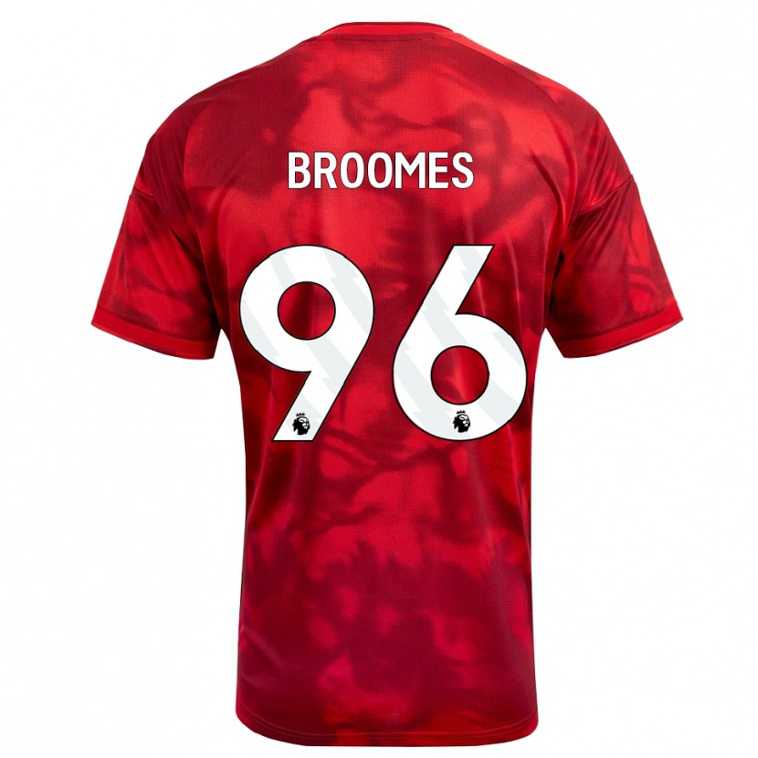 Danxen Dame Ethan Broomes #96 Krimshvit Hjemmetrøye Drakt Trøye 2026/27 Skjorter T-Skjorte