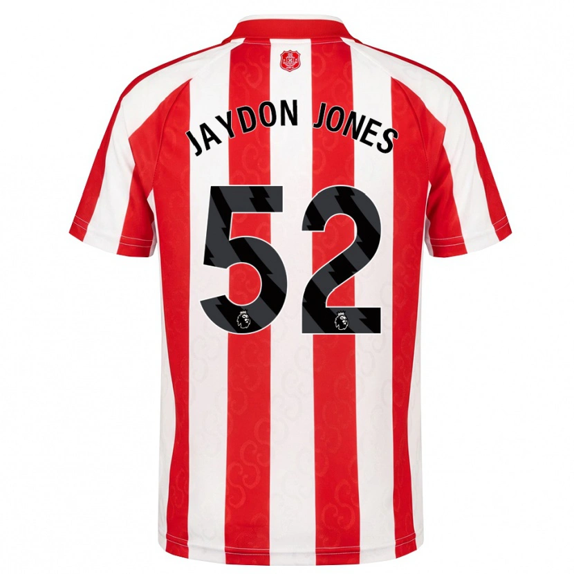 Danxen Dame Jaydon Jones #52 Rød Hvit Svart Hjemmetrøye Drakt Trøye 2026/27 Skjorter T-Skjorte