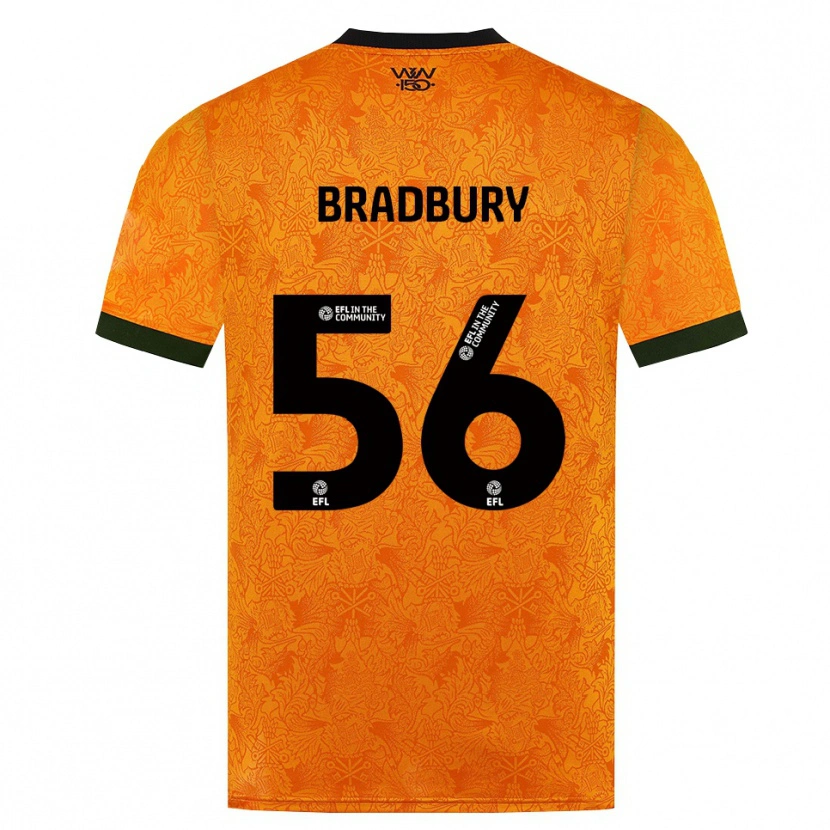 Danxen Dame Makenzie Bradbury #56 Oransje Svart Hjemmetrøye Drakt Trøye 2026/27 Skjorter T-Skjorte