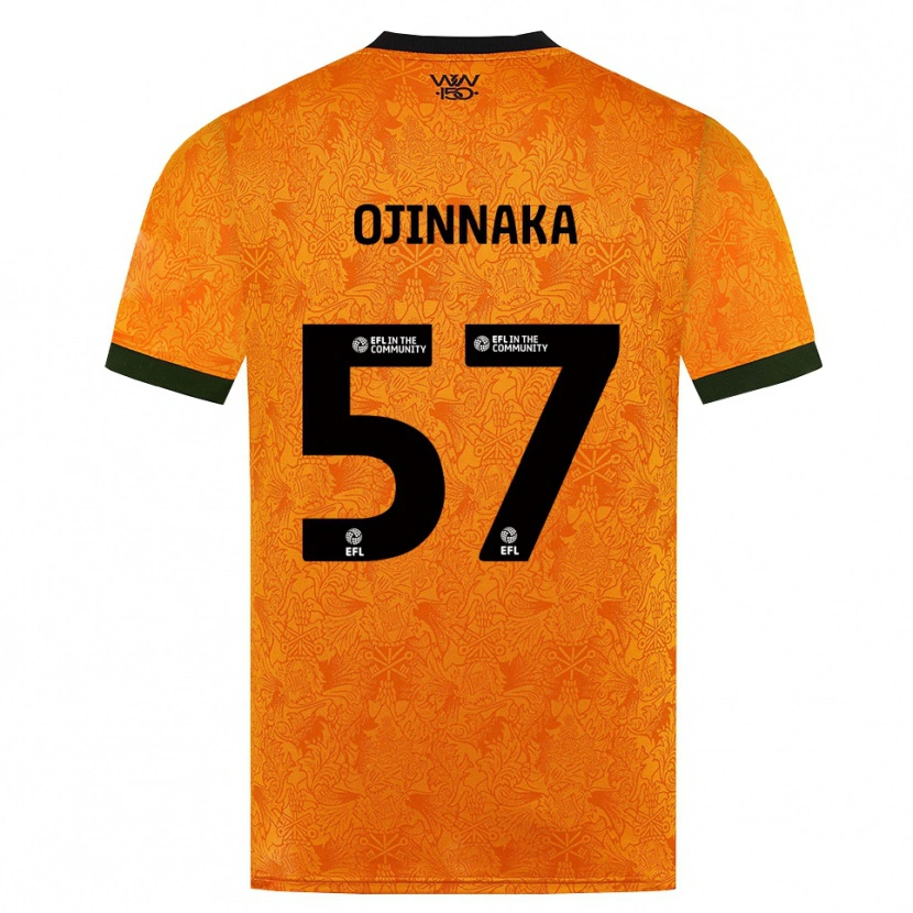 Danxen Dame Temple Ojinnaka #57 Oransje Svart Hjemmetrøye Drakt Trøye 2026/27 Skjorter T-Skjorte