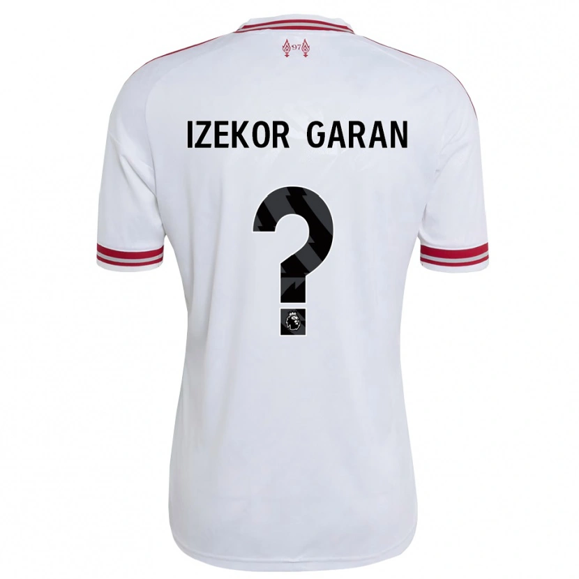 Danxen Dame Japhecht Izekor Garan #0 Rød Hvit Bortetrøye Drakt Trøye 2026/27 Skjorter T-Skjorte