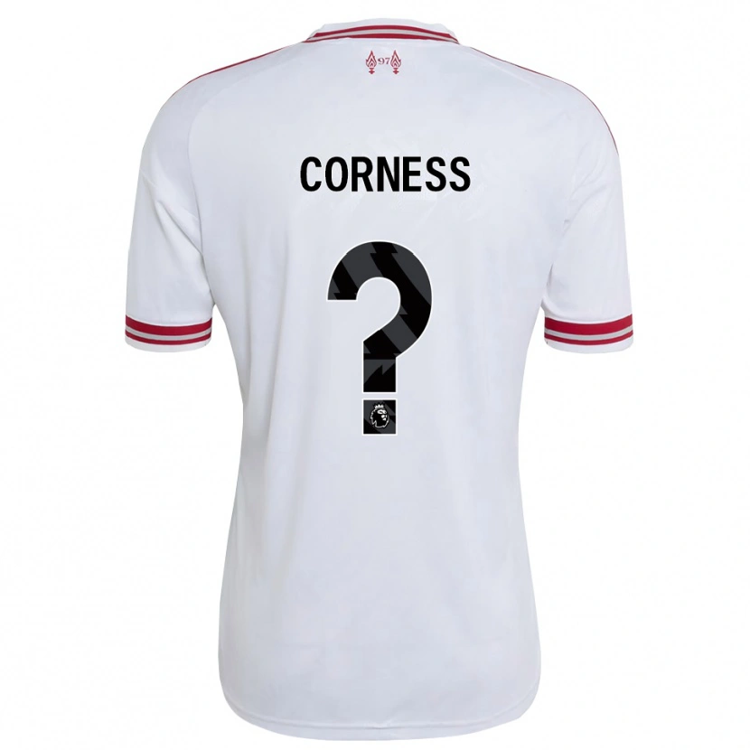 Danxen Dame Dominic Corness #0 Rød Hvit Bortetrøye Drakt Trøye 2026/27 Skjorter T-Skjorte