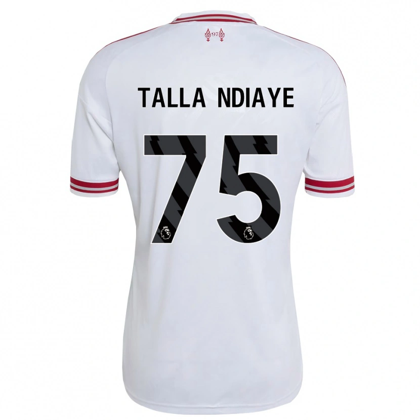 Danxen Dame Mor Talla Ndiaye #75 Rød Hvit Bortetrøye Drakt Trøye 2026/27 Skjorter T-Skjorte